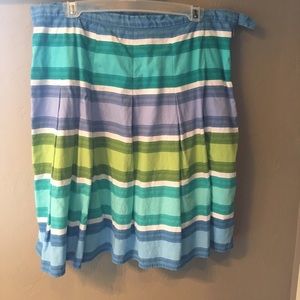 Talbots pleated skirt